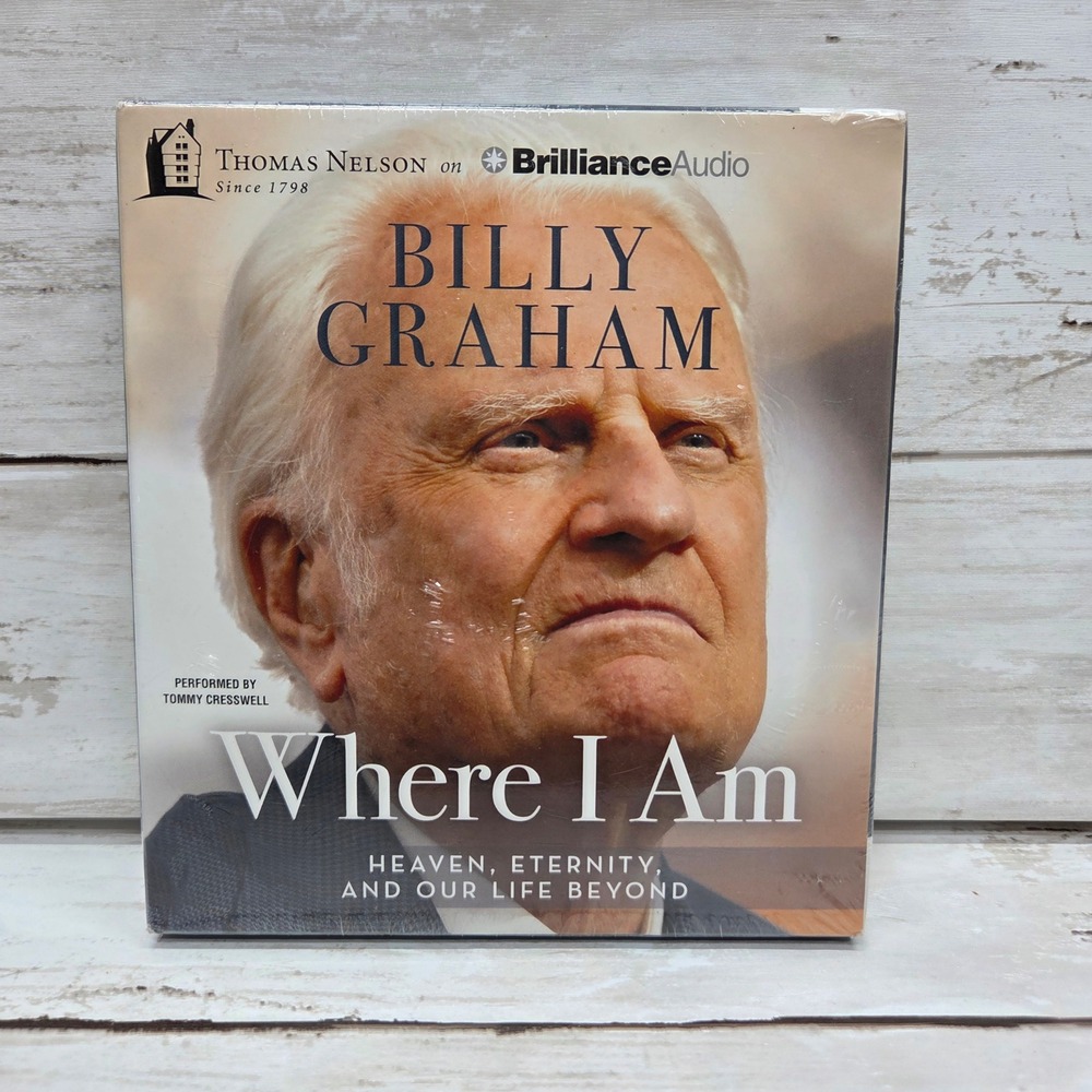 Billy Graham Where I Am Audiobook CD Religion Christianity New Sealed